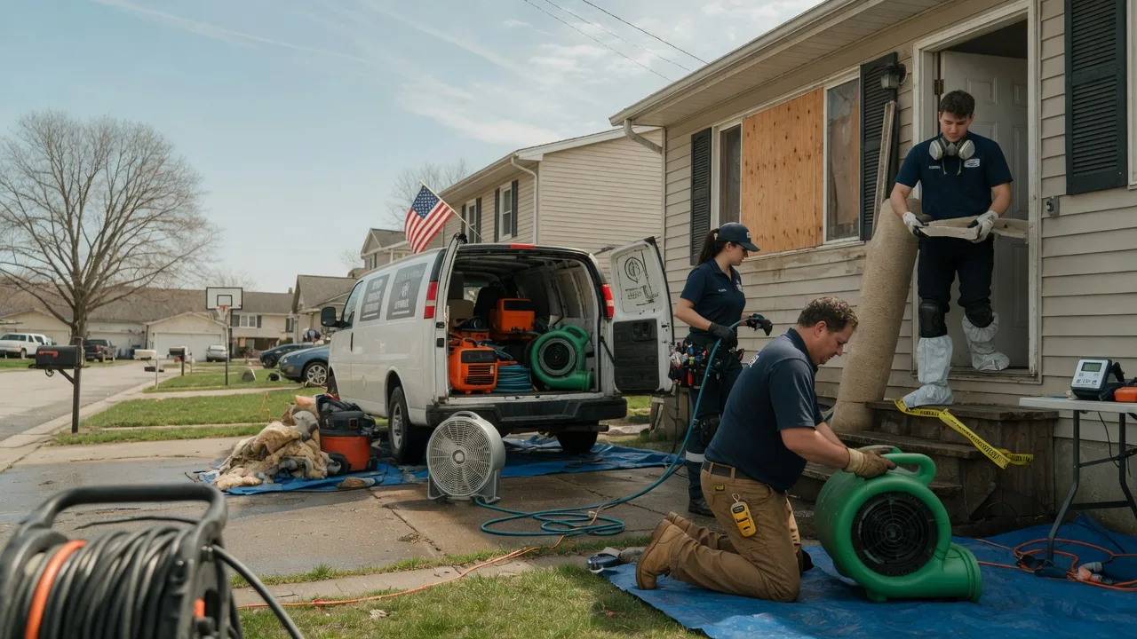 Water Damage Restoration in Brashear, MO near me